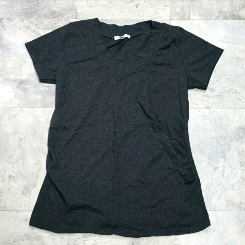 #10263-6 Women’s T-shirt Maternity,gray,XL